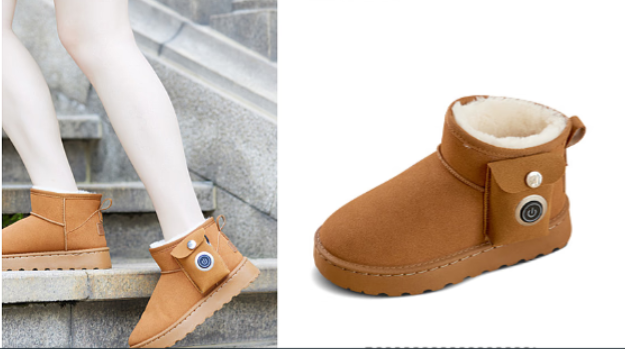 Electric Heated Cotton Boots