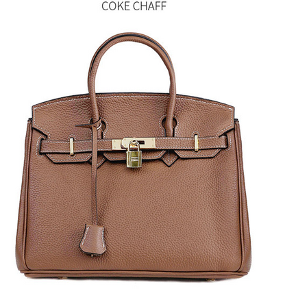 Platinum Luxe Cowhide Women's Handbag