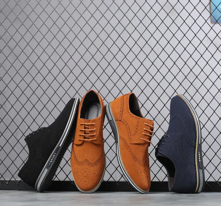 Classic British Suede Trainers
