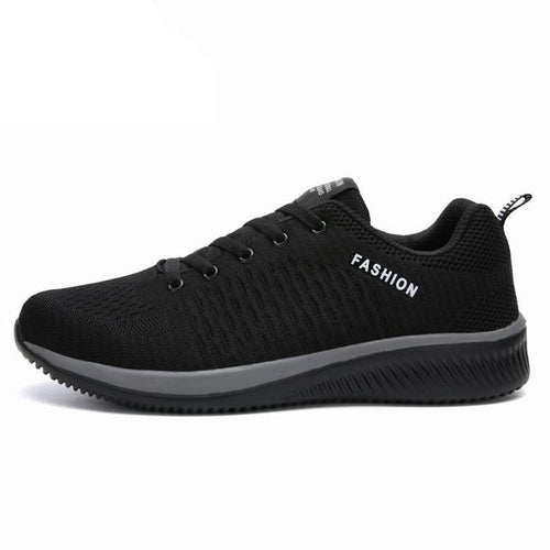 Plus Size Mesh Sports Trainers for Men