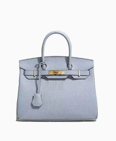 Platinum Luxe Cowhide Women's Handbag