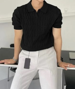 Men's Breezy Polo Half-Sleeve Shirt