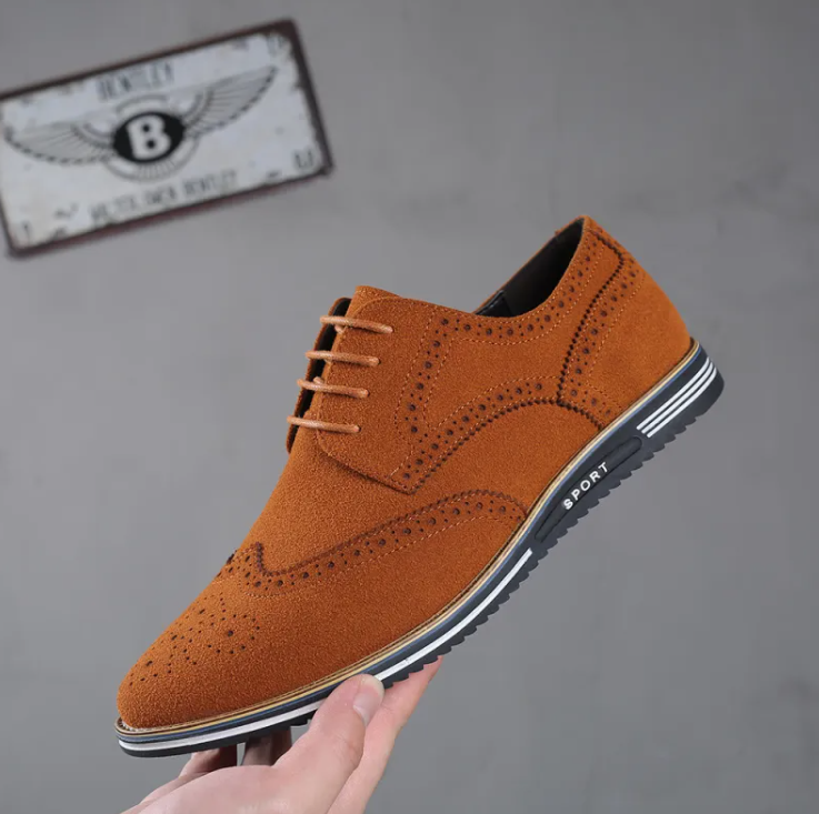 Classic British Suede Trainers