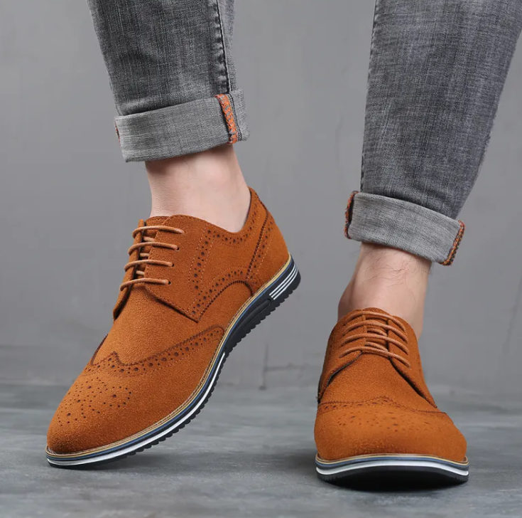 Classic British Suede Trainers