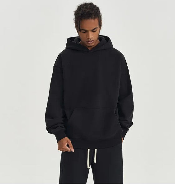Solid Color Loose  Hoodies for Men