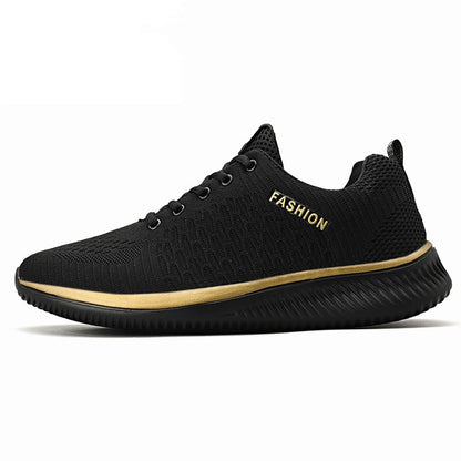 Plus Size Mesh Sports Trainers for Men