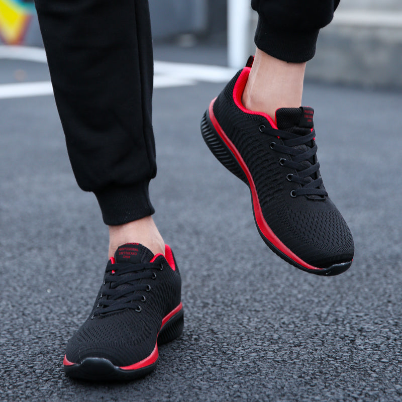 Plus Size Mesh Sports Trainers for Men