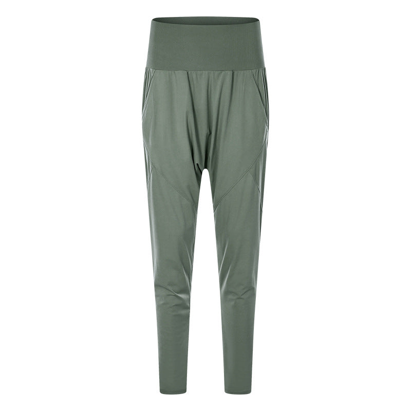 Chic Women's Yoga Harem Pants with Pockets