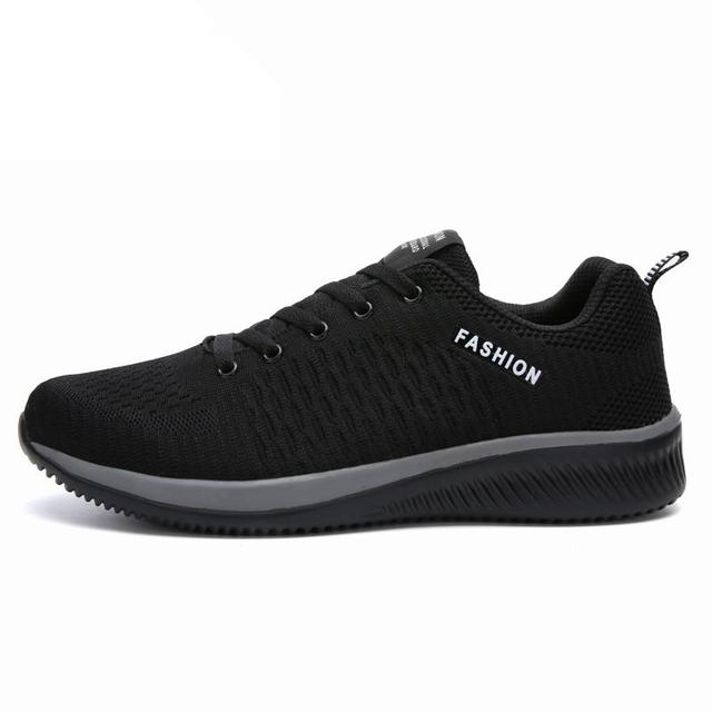 Plus Size Mesh Sports Trainers for Men