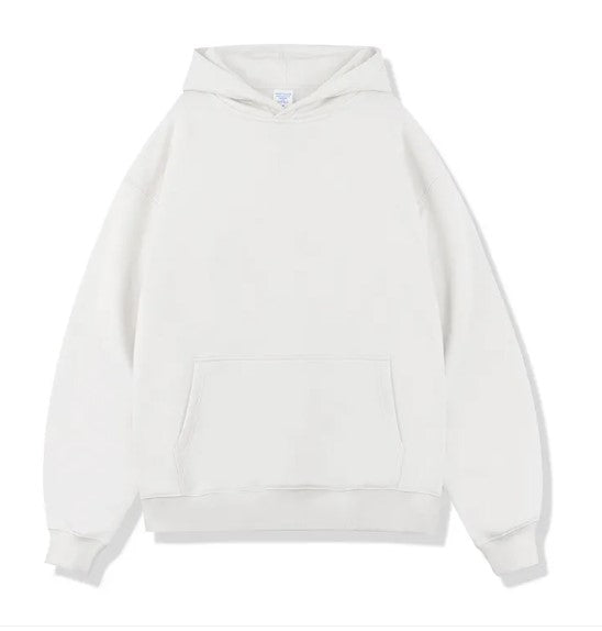Solid Color Loose  Hoodies for Men